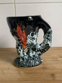 Mug deco dans le style vallauris