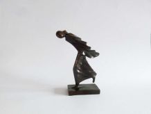 Statuette en bronze femme