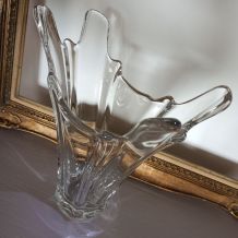 Vase Luxval Art Deco Cristal 