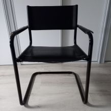 Chaise vintage inspiration Bauhaus, Années 80