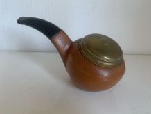 Porte-cigarettes vintage 1960 Longchamp cuir fauve pipe - 24