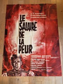 Affiche cinéma - Le salaire de la peur