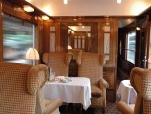 3 soucoupes de l'Orient-Express en porcelaine