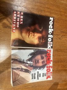 2 magazines rock &amp; folk de 1972