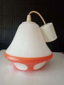 lustre champignon orange