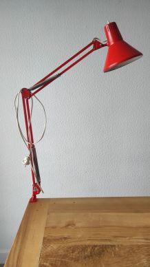 Lampe architecte articulée Twist - T1 rouge