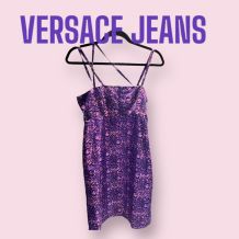 Mini dress Versace jeans leopard 