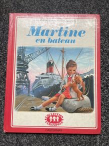 Livre Martine en bateau 