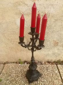 Candelabre 4 feux , vintage