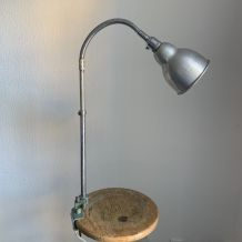 Lampe vintage 1950 industrielle atelier usine KI-E-KLAIR - 8