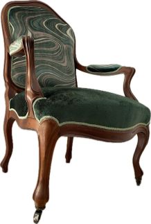 Fauteuil à la reine inspiration LXV