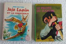 2 anciens livres Bibliothèque Rose / Verte -1973/1976