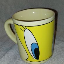 ancien et rare Mug tasse les yeux de Titi Warner Bros 