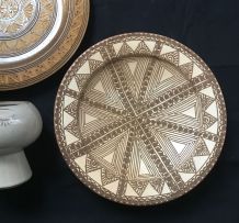 Assiette décorative orientale