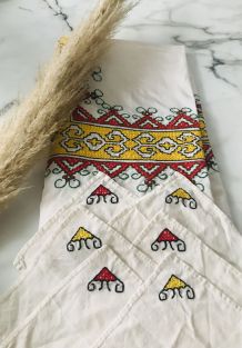 Nappe et serviettes broderies Ukraine