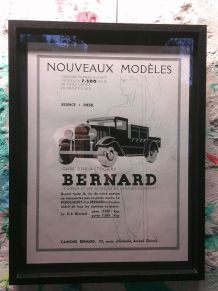 Affiche Publicité - BERNARD -1932 -