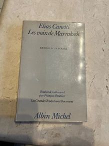 Les voix de Marrakech, Elias Canetti (Ref. 2024-211)