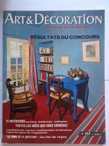 Magazine de collection ancien "Art et décoration" datant de 1971