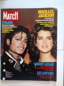 Ancien Paris Match de collection  du 6 avril 1984