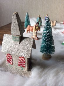 Maisons de Noël Vintage en l'état