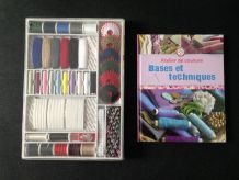 Ensemble de couture coffret et livre "bases et techniques"