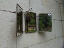 miroir barbier triptyque