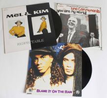 vinyles Mel&amp;Kim, Milli Vanilli et Jimmy Somerville