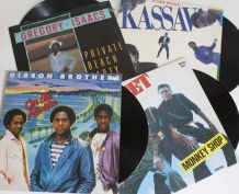 lot vinyles Preset, Gibson Brothers, Gregory Isaac, Kassav