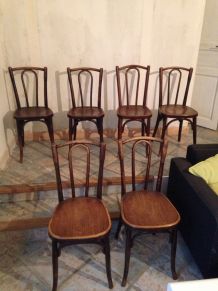 Chaises de bistrot fischel