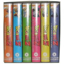 Coffret cassettes VHS Dragon Ball Z, Volumes 1 à 6