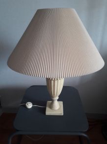 lampe   en  albatre 70s