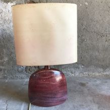 Lampe en céramique signée roset 