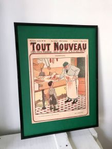 Tableau vintage humour - couverture TOUT NOUVEAU