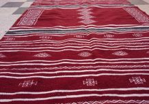 Tapis kilim berbère Bordeaux 240cm*135cm