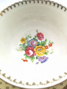 Tasse et soucoupe porcelaine de Limoges Raynaud &amp;amp; Co