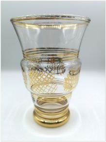 vase en verre années 60