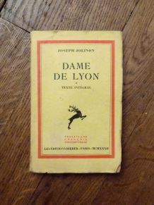 Dame De Lyon- Joseph Jolinon- Rieder- 1932