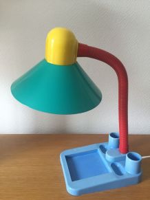 Lampe de bureau multicolore 