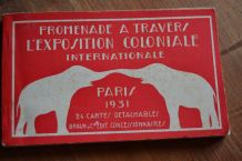 Carnet de 24 Cartes Postales Détachables Promenade à Travers