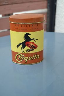 Boite à cigares Chiquito année 60