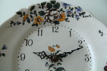 Horloge murale céramique craquelée Bouc Céram Junghans Diehl