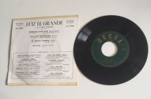 Luiz El Grande y su typica orquestra - Vinyle 45  t