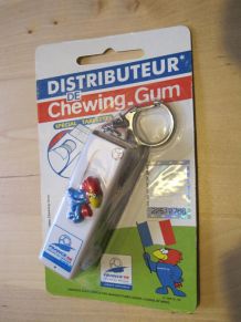 Porte clé collector distributeur de chewing gum 