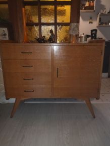 Buffet pieds compas année 50-60