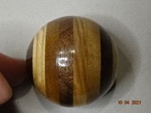 Boule vintage de levier de vitesse bois multicolore 3