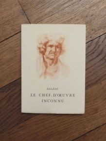 Le Chef d'Oeuvre Inconnu- Balzac- Collection Labyrinthe