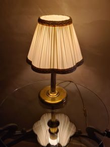 lampe de chevet laiton  1950   28x12