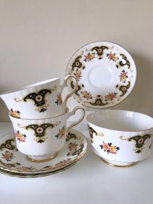 Lot de porcelaine anglaise royal Stafford