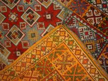 Tapis ancien Marocain Berber fait main, 1C292