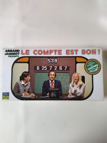 Jeu 'Le Compte est bon' par Robert Laffont